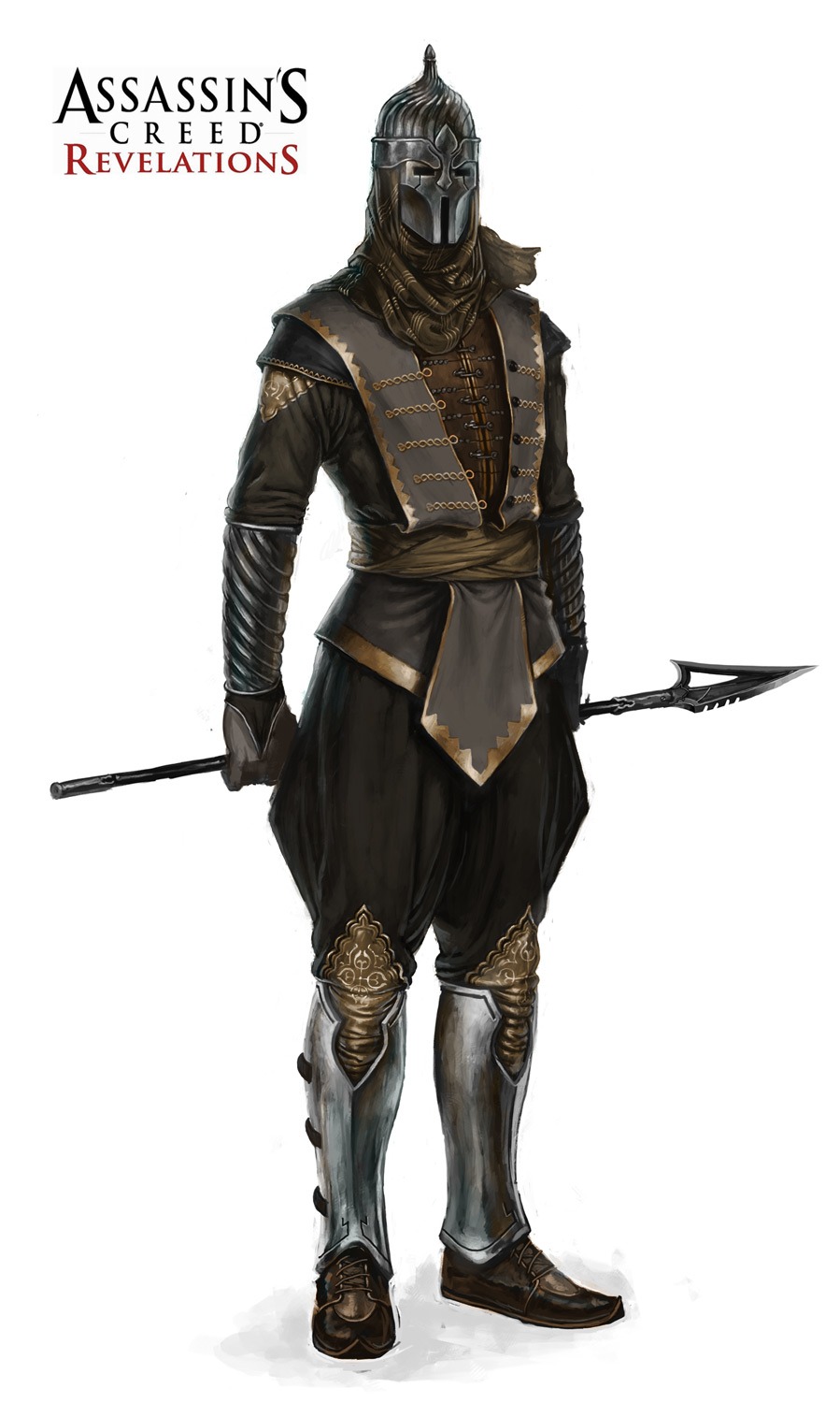 Black Shahkulu Fantasy Character Design Persian Warrior Fantasy Armor