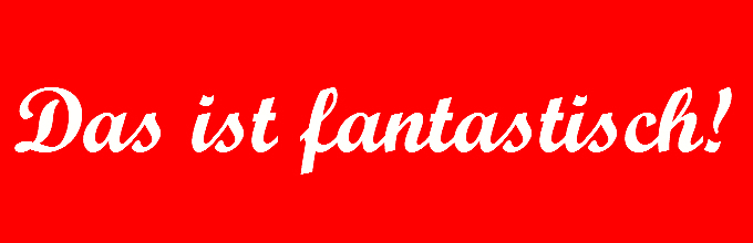 Das ist fantastisch! Выпуск № 1