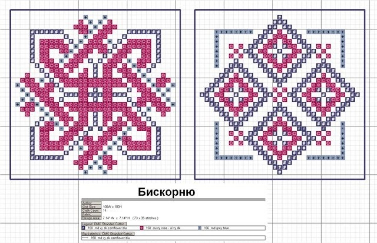 Вышитые бискорню и кривульки Рукоделие Схемы для бискорню и миниатюр 22 Вышитые бискорню и кривульки Рукоделие Схемы для бискорню и миниатюр 11