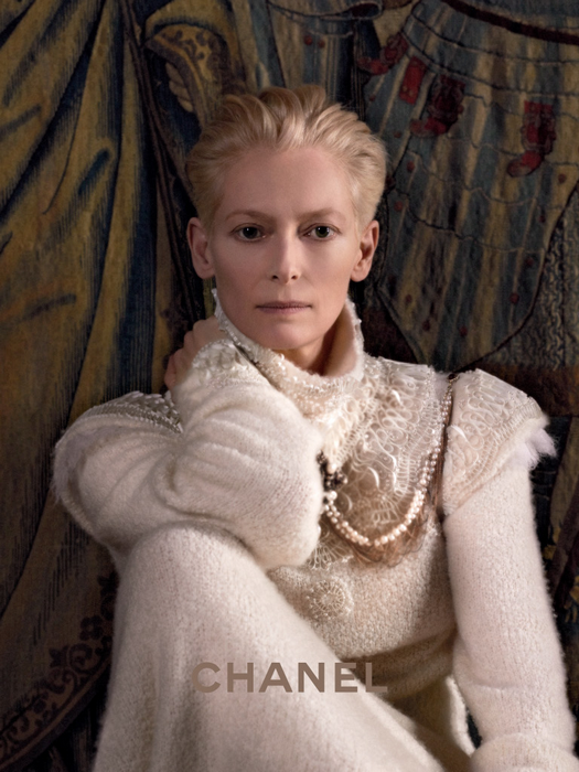 ONTD's fave Tilda Swinton is the new face of CHANEL <3